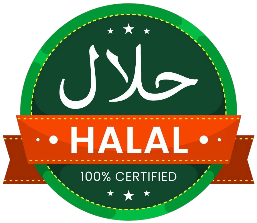 100% halal