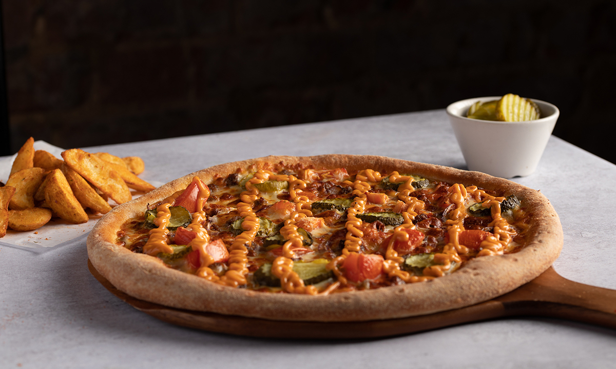 Halal BBQ Chicken Pizza 
